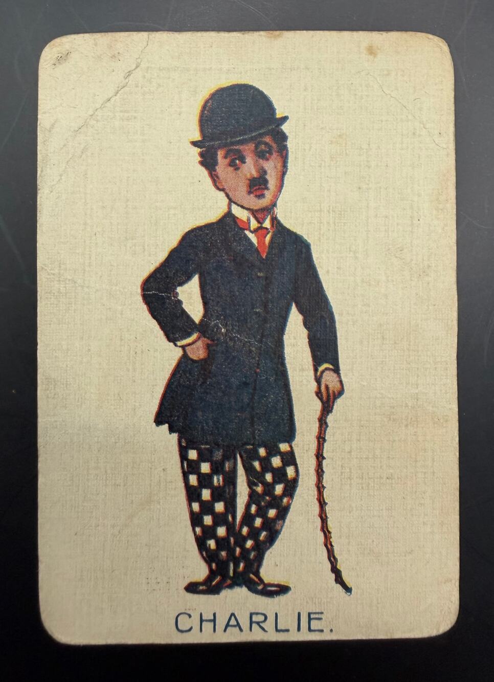 1920's-30s British Snag Card Charlie Chaplin Modern Times Charles Chaplin PayDay